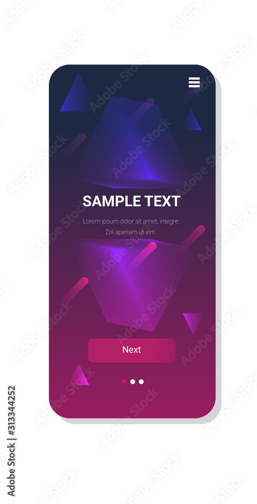 Poster dynamical neon forms abstract background gradient banner fluid color template modern graphic element