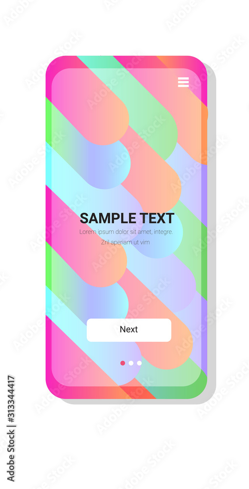 Poster dynamical colored forms abstract background gradient banner fluid color template modern graphic elem