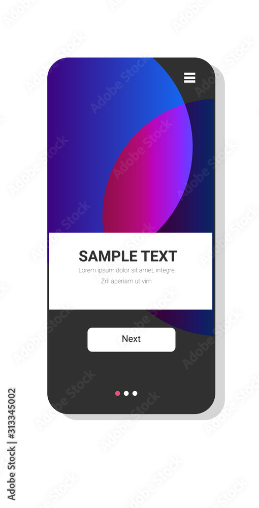 Poster dynamical colored forms abstract background gradient banner fluid color template modern graphic elem