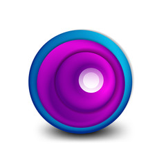 Vector swirl circle banner, 3d style abstract sphere or round shape icon or background templates. Vector Illustration For Wallpaper, Banner, Background, Card, Book Illustration, landing page
