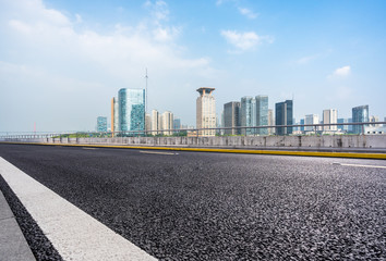 Obraz premium road in city