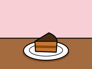 カフェタイム チョコケーキ