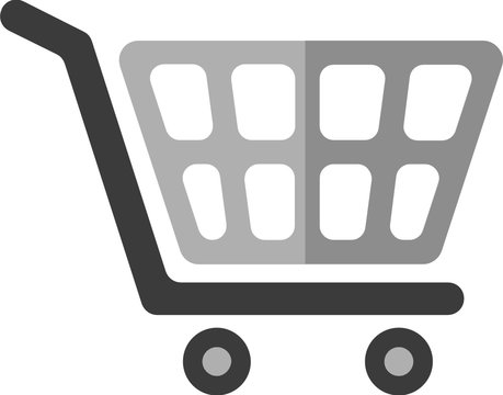 (SVG) shopping cart icon illustration