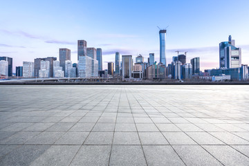 Obraz premium city skyline