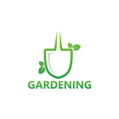 Gardening Logo Template Design Vector