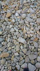 Pebbles on the beach