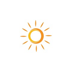 sun ilustration logo