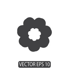 Flower Icon Design, Vector Template