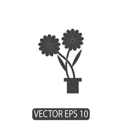 Flower Icon Design, Vector Template