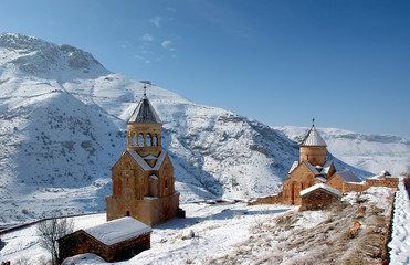 Noravank Monastery (12th-14th centuries AD). 9 km from Areni Village. Armenia.