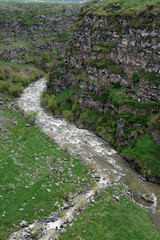 Dzoraget River Canyon. Lori Region, Armenia.