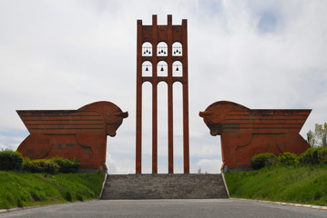 Sardarapat memorial complex, Armavir Region, Armenia.