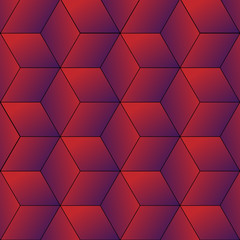 Geometric colorful background, cubic shapes, smart business background.