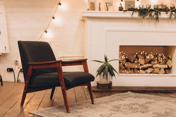  cozy place by the fireplace, ideas for a photo studio