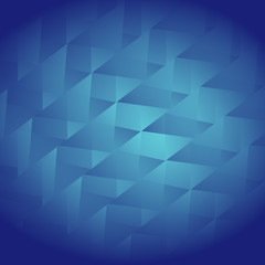 Geometric blue background, abstract tile pattern, business style. 