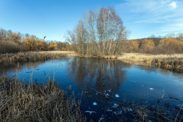 Lake Sasto near the village of Matrafured
