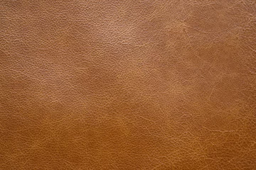 Deurstickers Brown leather texture . background © toptop28
