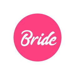 Bride, bridal logo design 