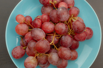 Red grape close-up