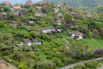 Fototapeta premium Akhtala town, Lori Region, Armenia.