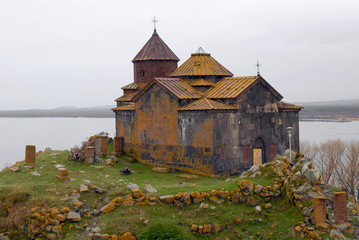 Airivank Church (9th century). Gegharkunik (Sevan) Region, Armenia.