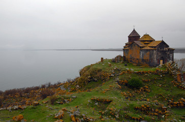 Airivank Church (9th century). Gegharkunik (Sevan) Region, Armenia.