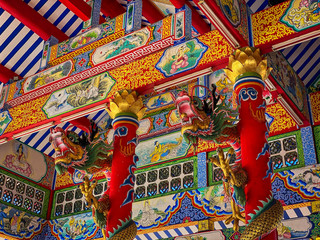 Chinesischer Drache Tempel