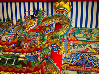 Chinesischer Drache Tempel