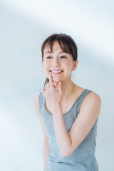 口・女性