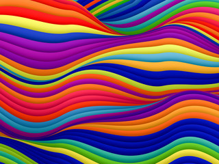 Abstract Striped Design