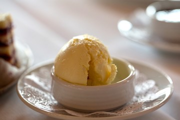 traditional british butter cream. british tea party.