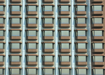 balcony and window of building in bangkok