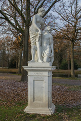 Obraz premium statues in Staatspark in Germany