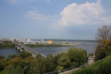 view of the river and bridge