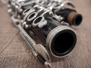 Naklejka premium Klarinette,Teile