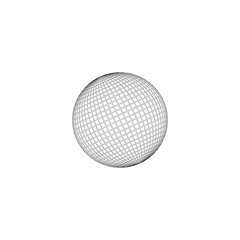 Disco ball vector icon on a white background. Layers grouped for easy editing illustration. For your design