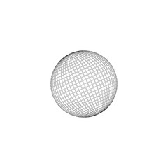 Disco ball vector icon on a white background. Layers grouped for easy editing illustration. For your design
