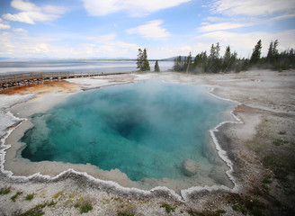 West Thumb Geyser Basin, Yellowstone National Park