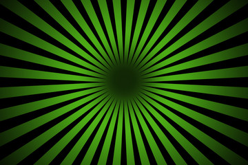 Fondo en agujero con franjas verde y negras.