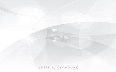 Modern white light silver background vector. Graphic design element.