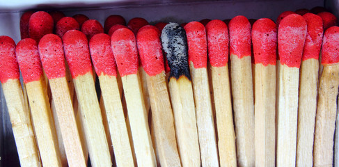 matches in box