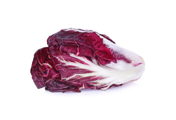 Obraz premium Radicchio isolated on white background