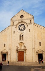Fototapeta na wymiar Apulia, Italy - wiew on old architecture church