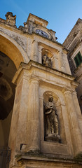 Apulia, Italy - detail of old architecture church