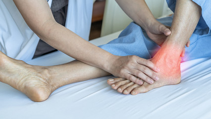 Ankle pain from instability, arthritis, gout, tendonitis, fracture, nerve compression (tarsal...