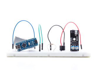 line tracking in protoboard