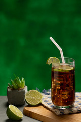 Cuba Libre Cocktail