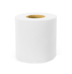 White tissues on white background.