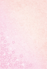 和紙　桜