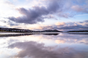 Narin Strand is a beautiful large blue flag beach in Portnoo, County Donegal - Ireland